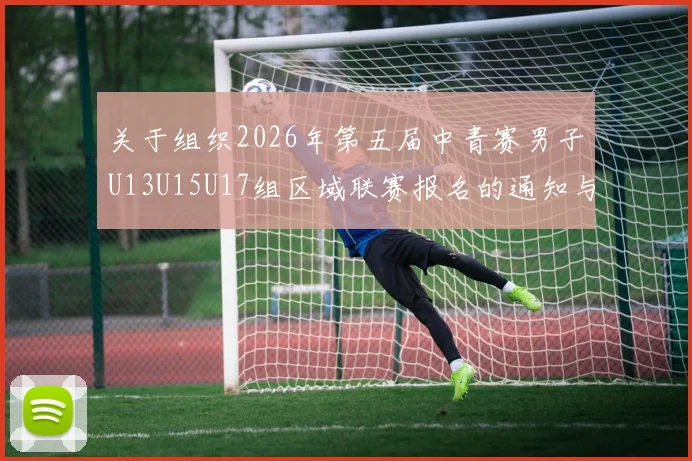 关于组织2026年第五届中青赛男子U13U15U17组区域联赛报名的通知与要求